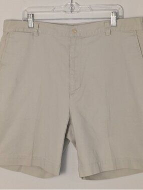 Polo Ralph Lauren Men's 40 Cotton Classic Fit Chino Shorts Khaki Vintage